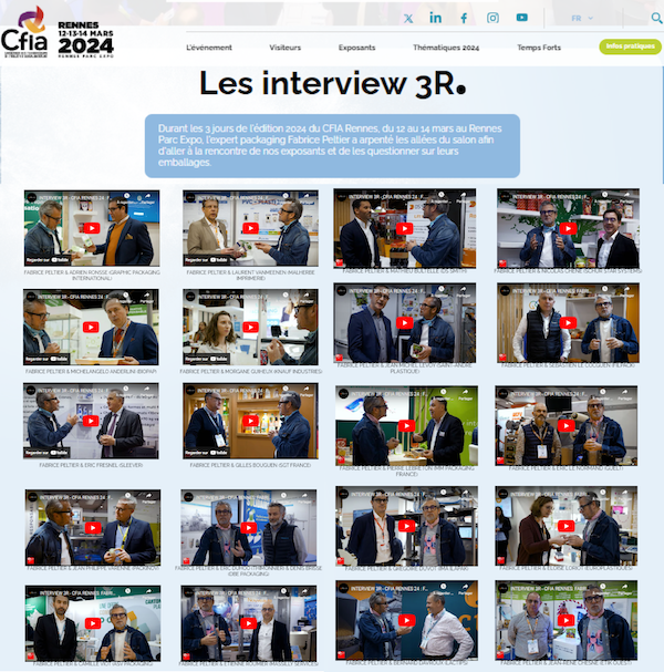 Fabrice Peltier - Interview 3R - CFIA