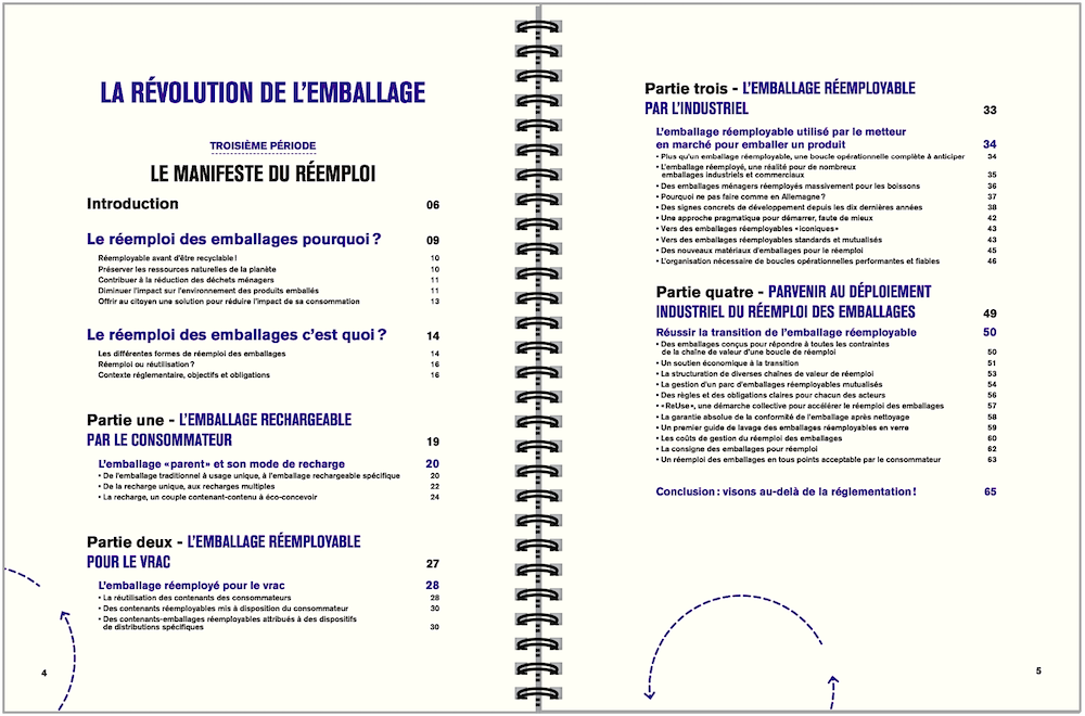 La révolution de l'emballage - Troisième période - Sommaire